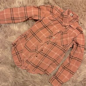 Plaid long sleeve
